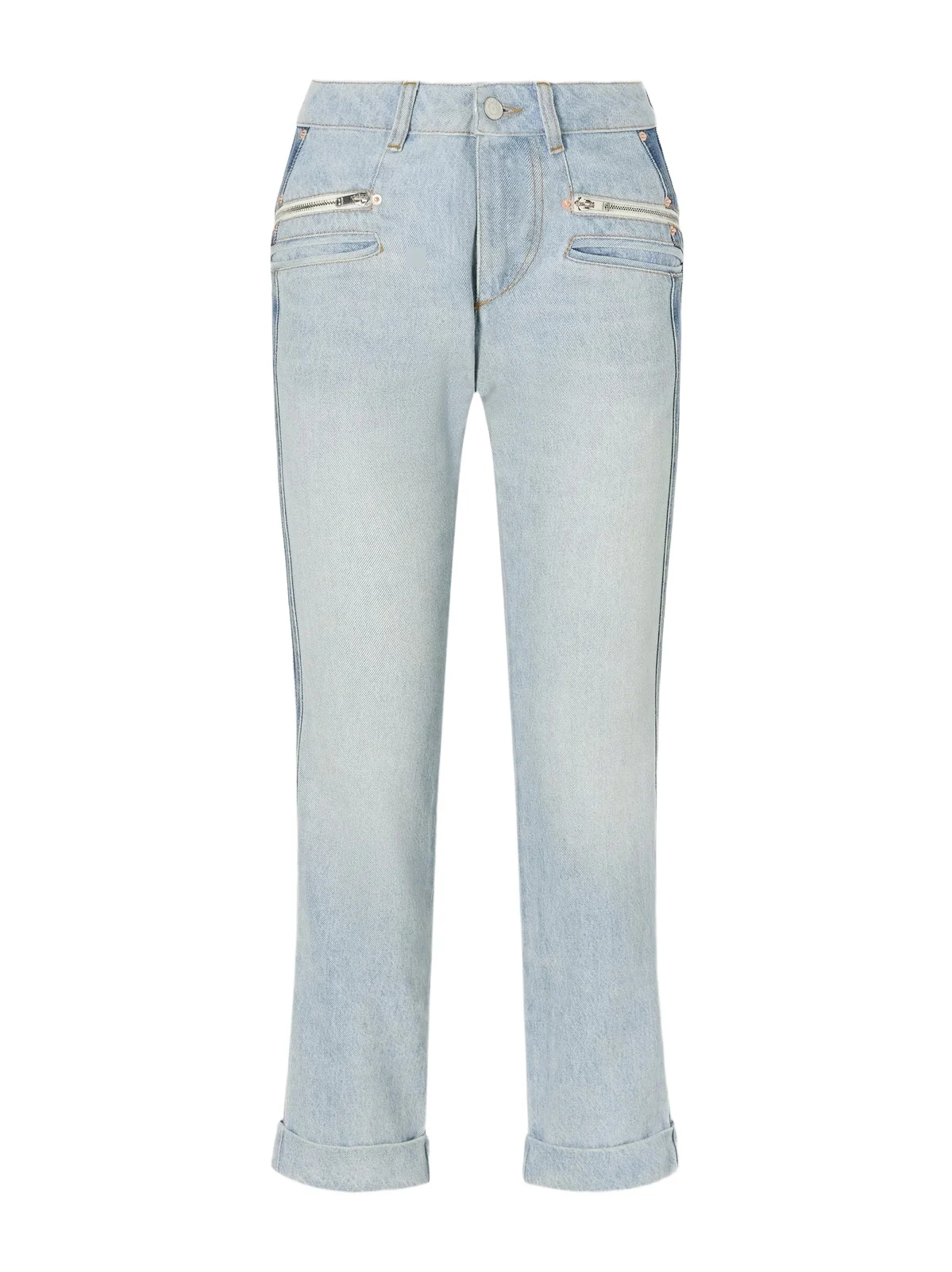 Revene Cropped Mid-rise Straight-leg Jeans Revene Cropped Mid-rise Straight-leg Jeans