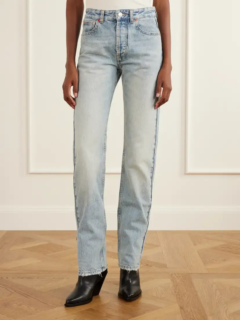 Isabel Marant Daya Mid-rise Straight-leg Jeans | Thumbnail 3 Isabel Marant Daya Mid-rise Straight-leg Jeans | Thumbnail 3