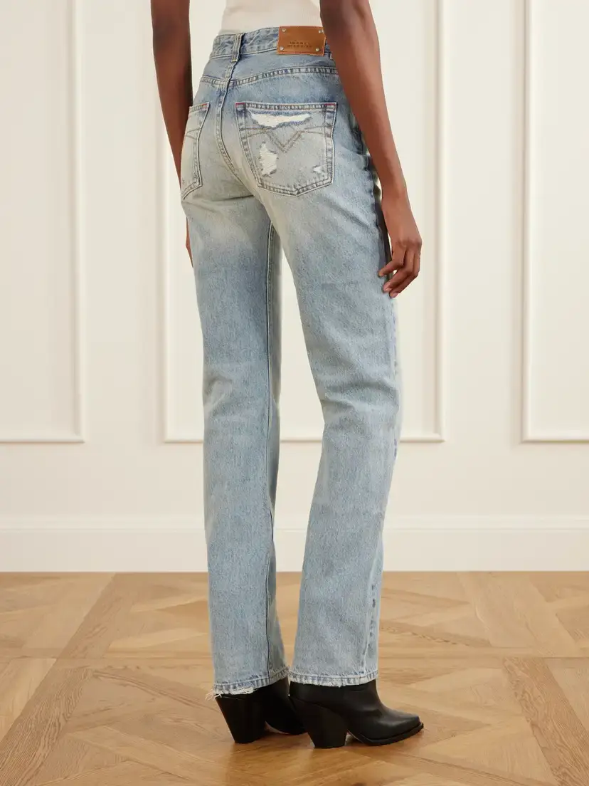 Isabel Marant Daya Mid-rise Straight-leg Jeans | Thumbnail 4 Isabel Marant Daya Mid-rise Straight-leg Jeans | Thumbnail 4