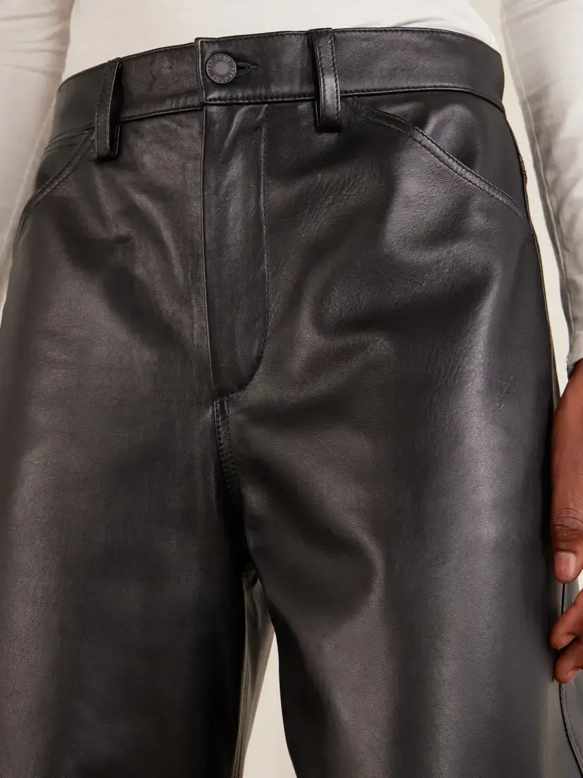 Nili Lotan Tribeca Leather Wide-leg Pants | Thumbnail 5 Nili Lotan Tribeca Leather Wide-leg Pants | Thumbnail 5