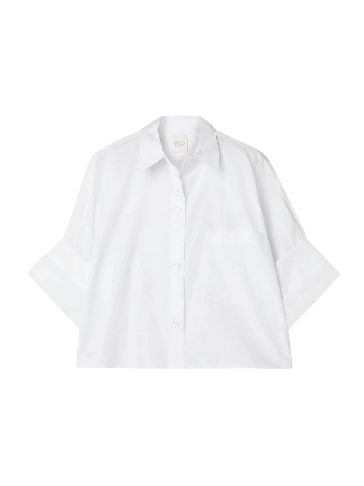 Next Ex Cropped Cotton-poplin Shirt Next Ex Cropped Cotton-poplin Shirt