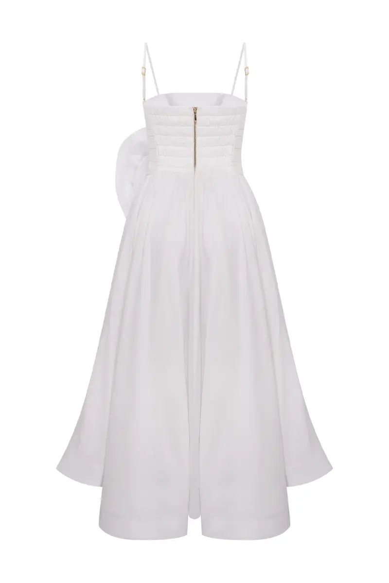 PatBo BLOSSOM POPLIN MIDI DRESS | Thumbnail 5 PatBo BLOSSOM POPLIN MIDI DRESS | Thumbnail 5