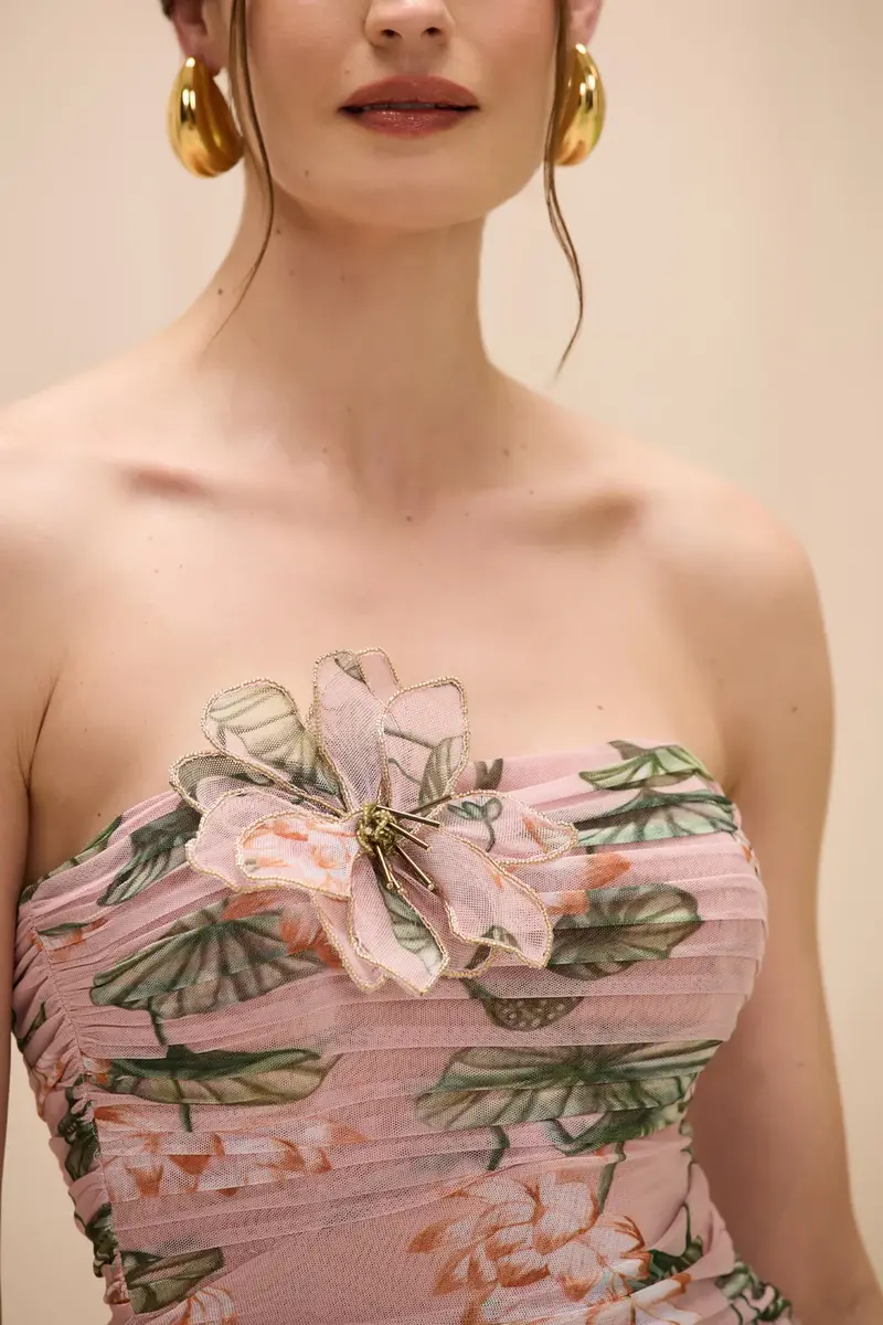 PatBo LOTUS MINI DRESS | Thumbnail 2