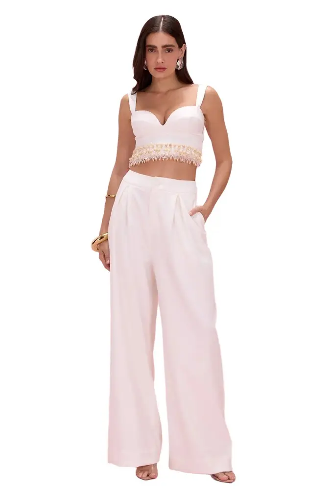 PatBo MEADOW LINEN PANTS