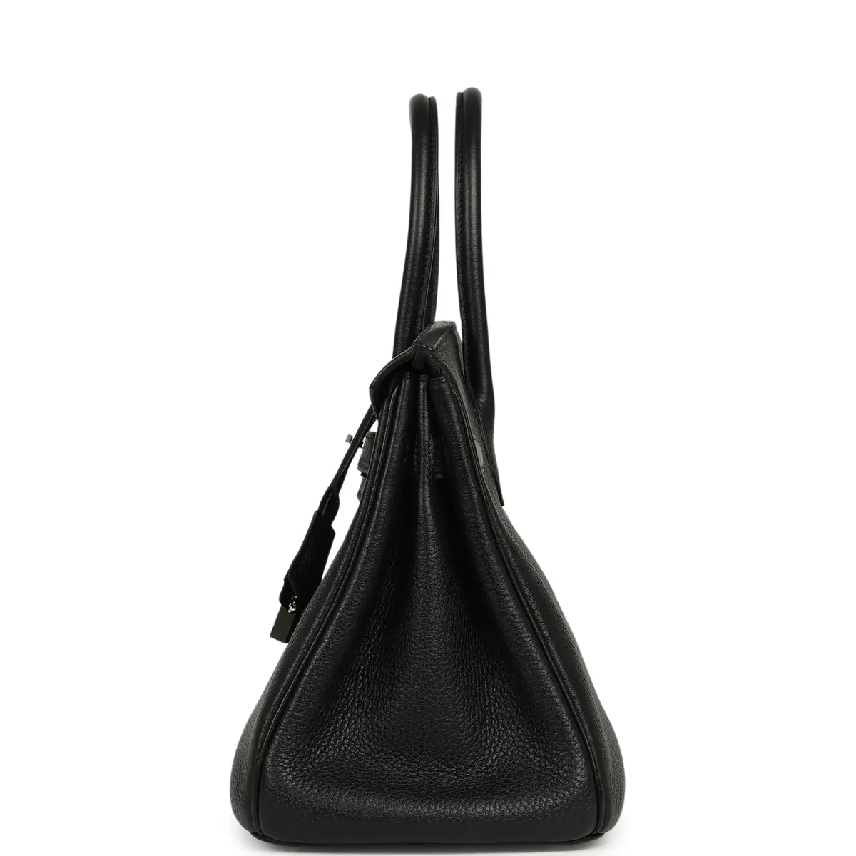 HERMÈS Pre-owned Hermes Birkin 30 Black Togo Palladium Hardware | Thumbnail 4 HERMÈS Pre-owned Hermes Birkin 30 Black Togo Palladium Hardware | Thumbnail 4