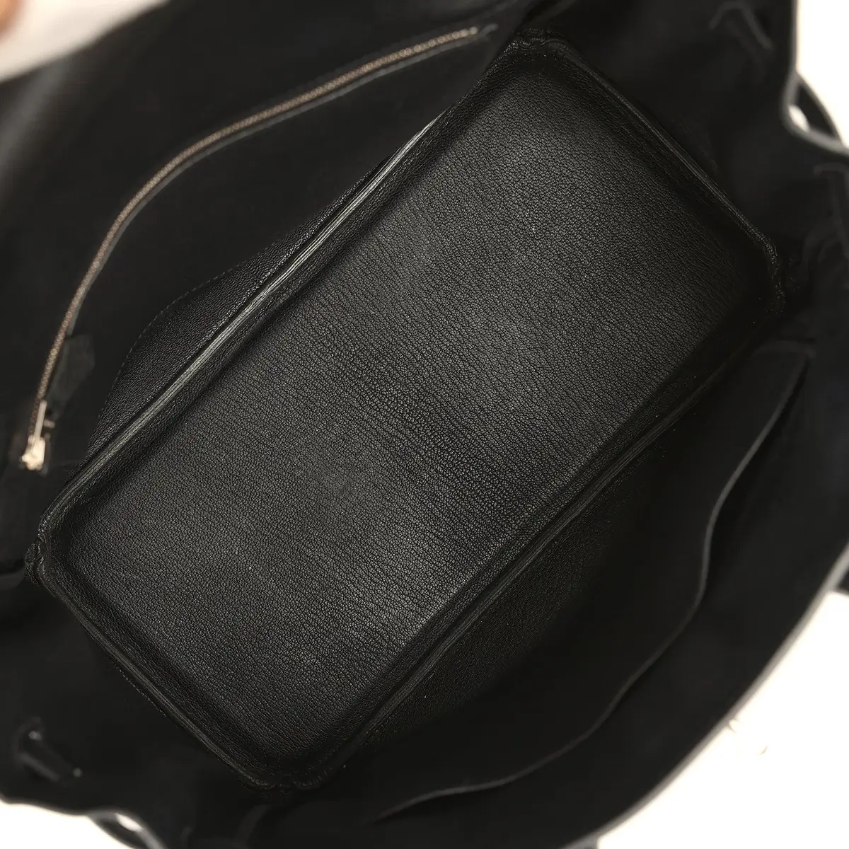 HERMÈS Pre-owned Hermes Birkin 30 Black Togo Palladium Hardware | Thumbnail 9 HERMÈS Pre-owned Hermes Birkin 30 Black Togo Palladium Hardware | Thumbnail 9