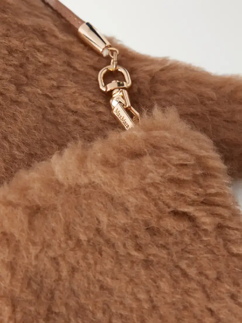 Max Mara Ombrat2 Camel Wool And Silk-blend Gloves - Brown | Thumbnail 2 Max Mara Ombrat2 Camel Wool And Silk-blend Gloves - Brown | Thumbnail 2
