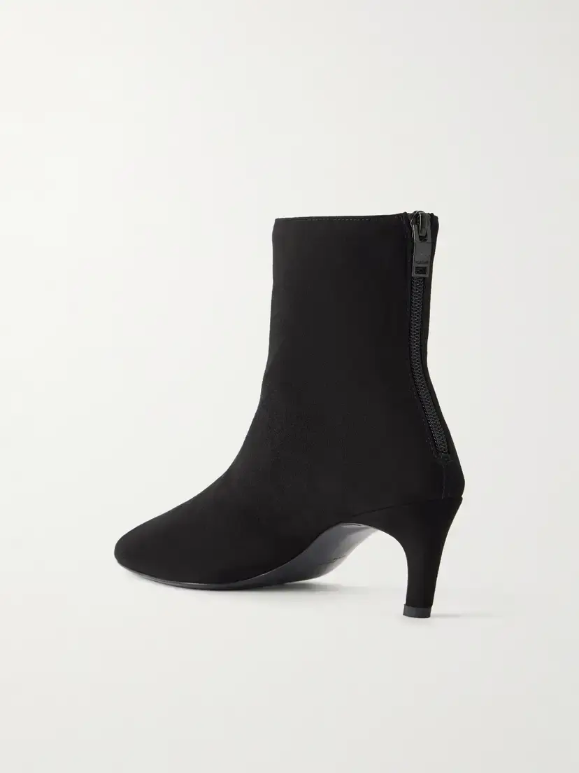 TOTEME 55 Suede Ankle Boots | Thumbnail 3