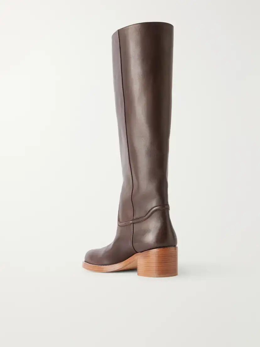 Gabriela Hearst Marion 35 Leather Knee Boot | Thumbnail 3 Gabriela Hearst Marion 35 Leather Knee Boot | Thumbnail 3