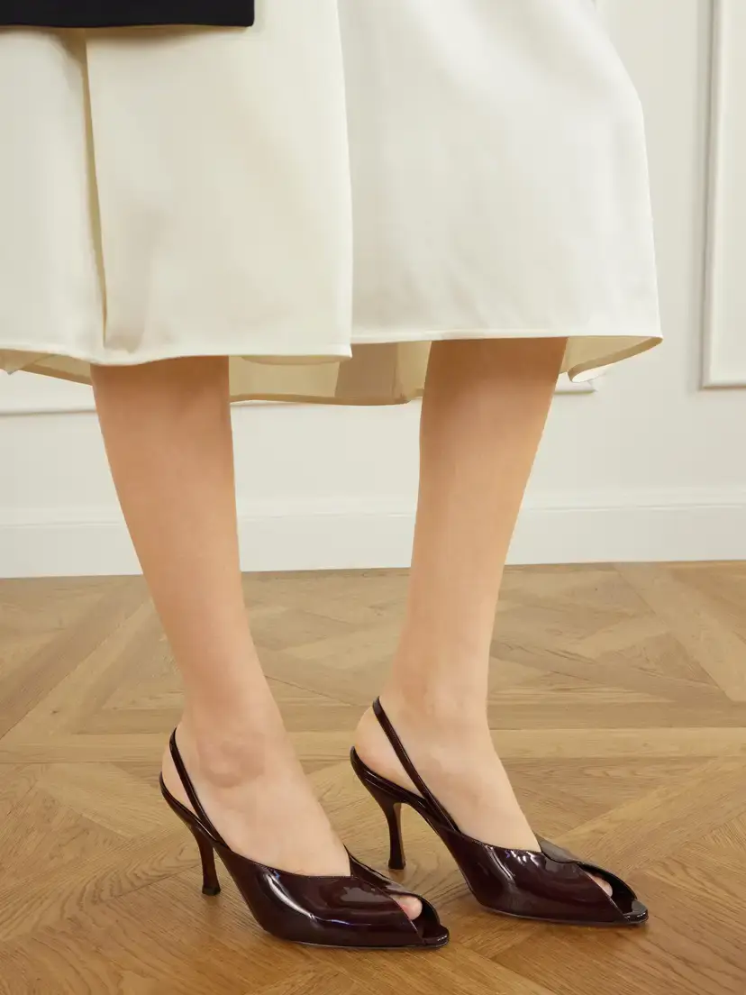 NEOUS Culumba 80 Patent Leather Pumps | Thumbnail 2