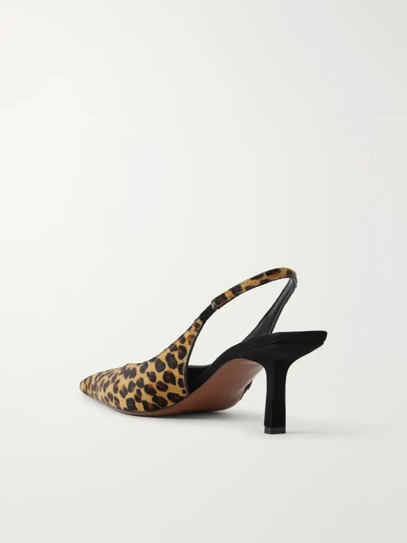 NEOUS Moriah 65 Leopard-print Calf Hair Pumps | Thumbnail 3