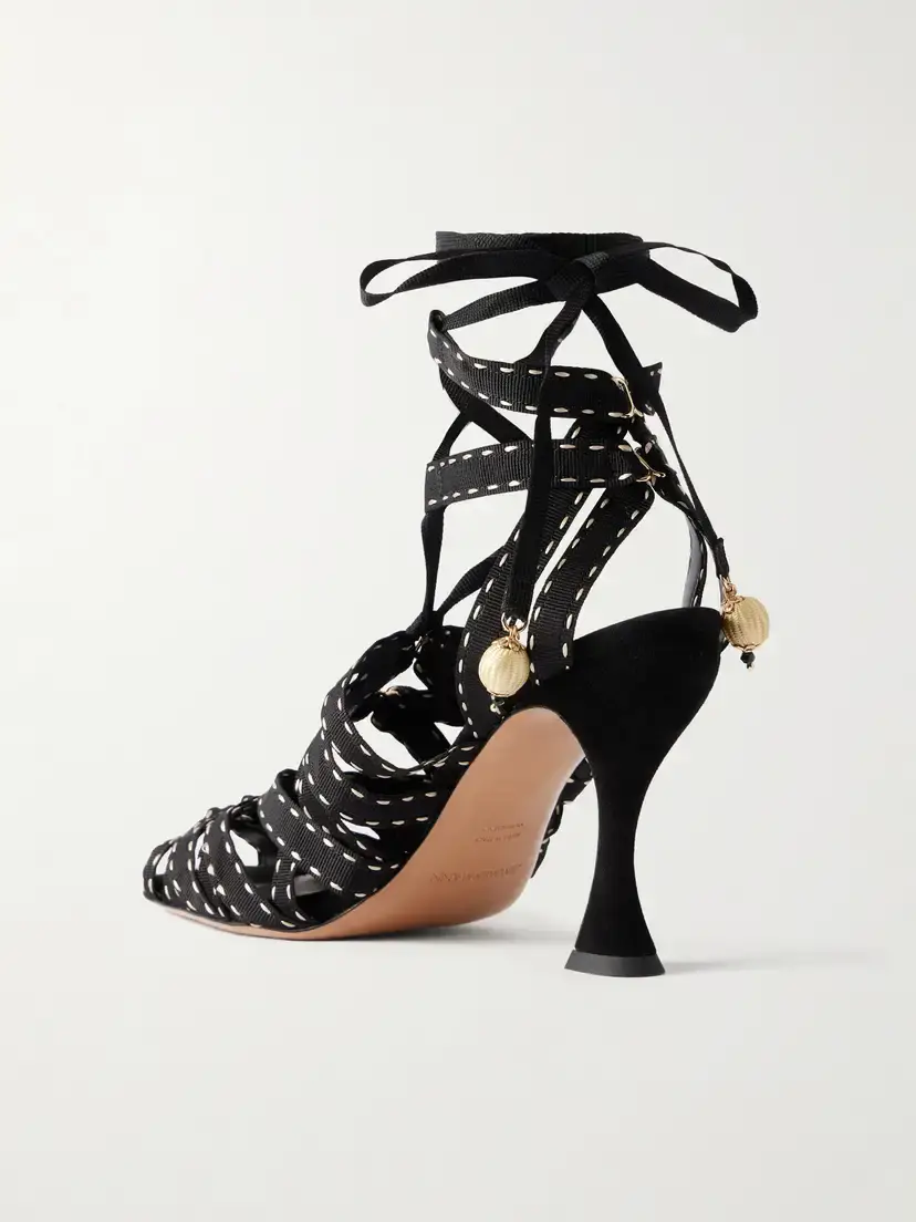 Zimmermann Corsage 85 Embellished Webbing Sandals | Thumbnail 3
