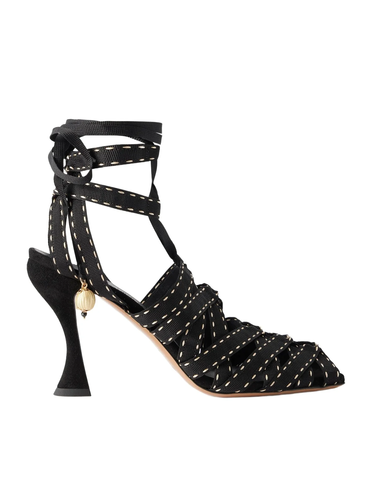 Corsage 85 Embellished Webbing Sandals Corsage 85 Embellished Webbing Sandals
