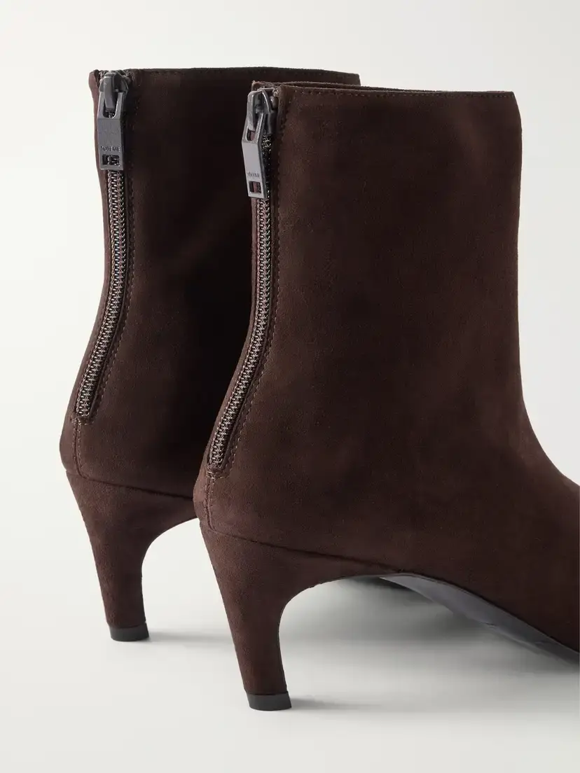 TOTEME 55 Suede Ankle Boots | Thumbnail 5