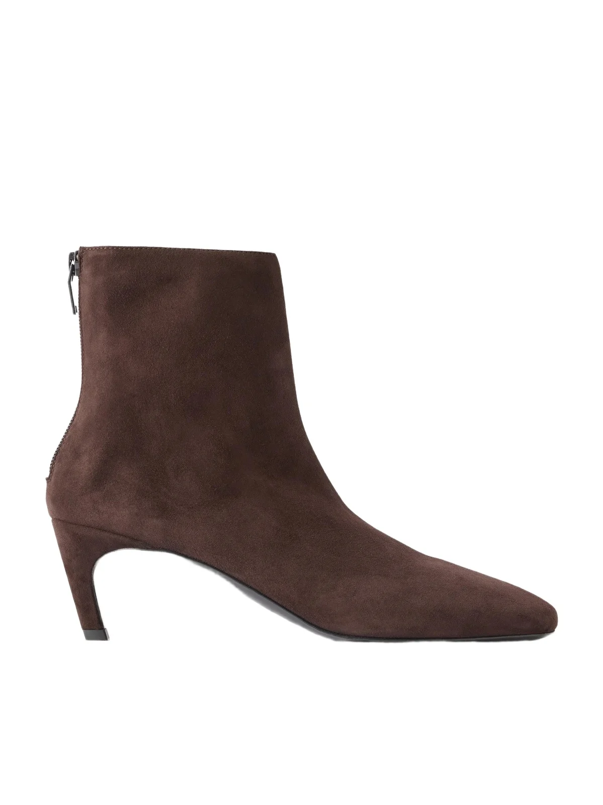TOTEME 55 Suede Ankle Boots