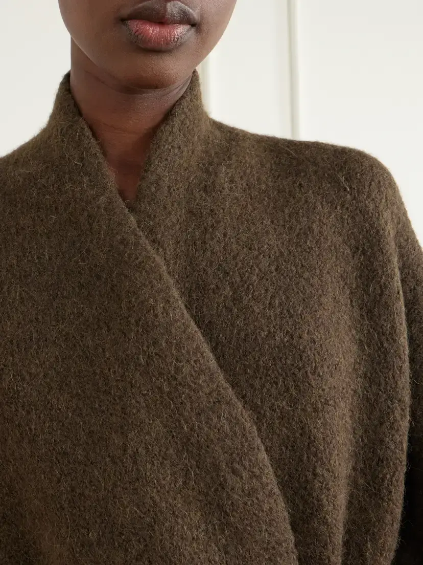 Lauren Manoogian Coto Belted Alpaca-blend Cardigan | Thumbnail 5 Lauren Manoogian Coto Belted Alpaca-blend Cardigan | Thumbnail 5