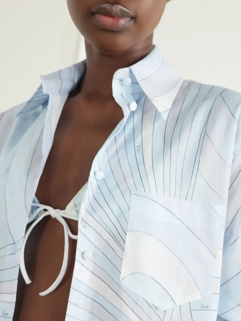 PUCCI Printed Cotton-muslin Shirt | Thumbnail 5 PUCCI Printed Cotton-muslin Shirt | Thumbnail 5