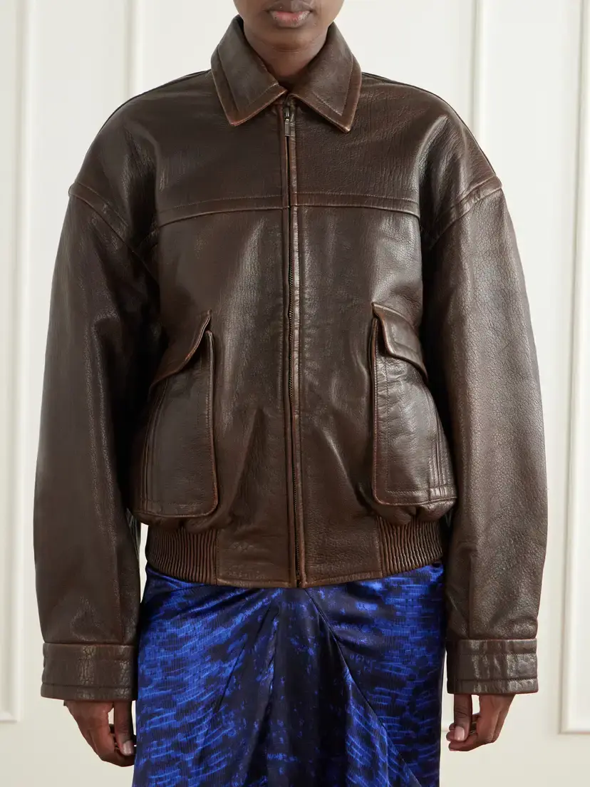 Christopher Esber Leather Jacket | Thumbnail 3 Christopher Esber Leather Jacket | Thumbnail 3