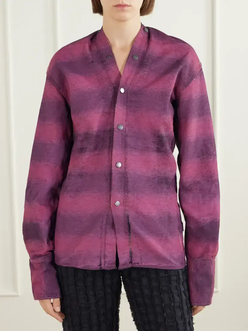 Haikure Shona Checked Cotton Shirt | Thumbnail 3 Haikure Shona Checked Cotton Shirt | Thumbnail 3