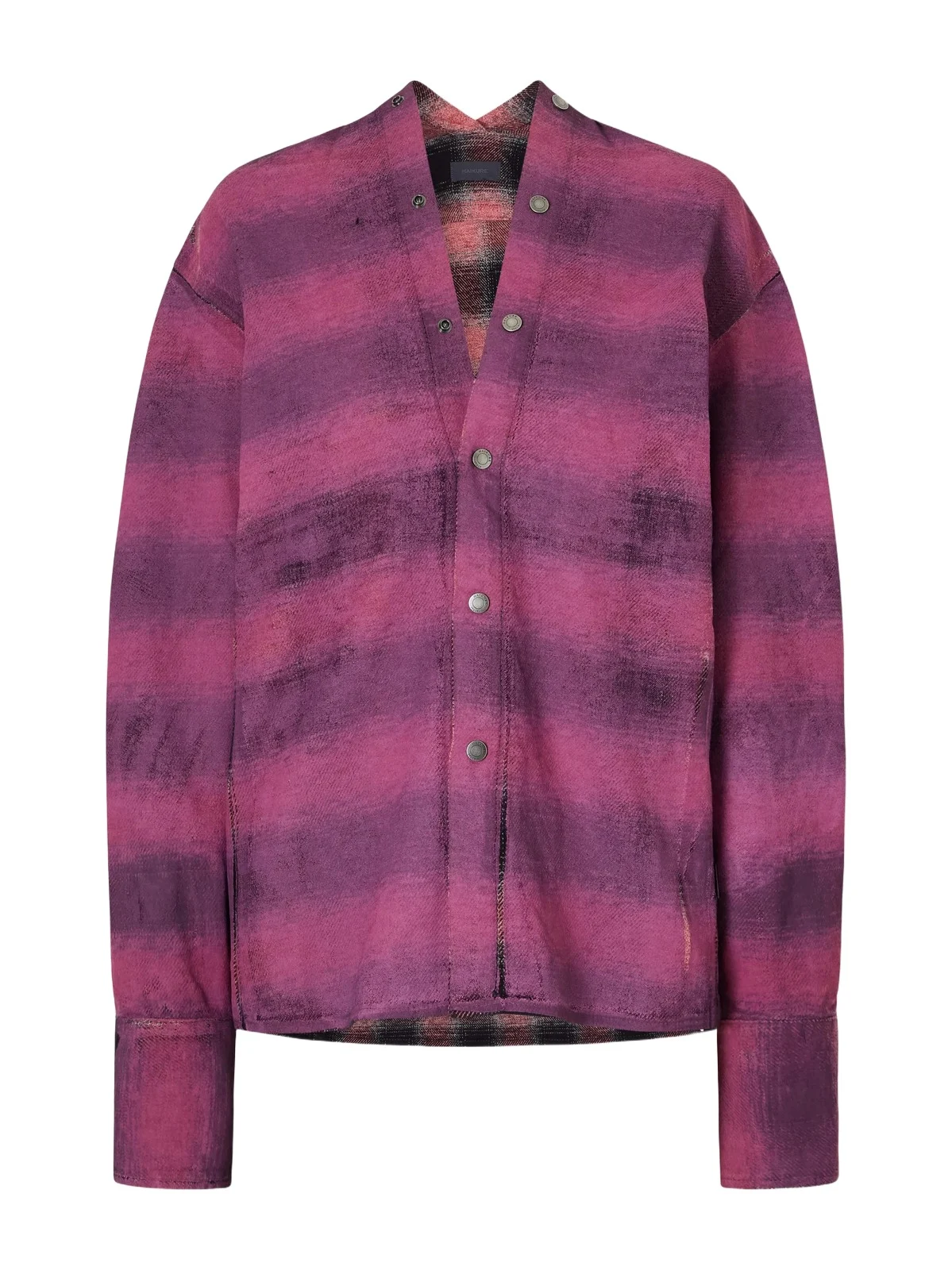 Haikure Shona Checked Cotton Shirt
