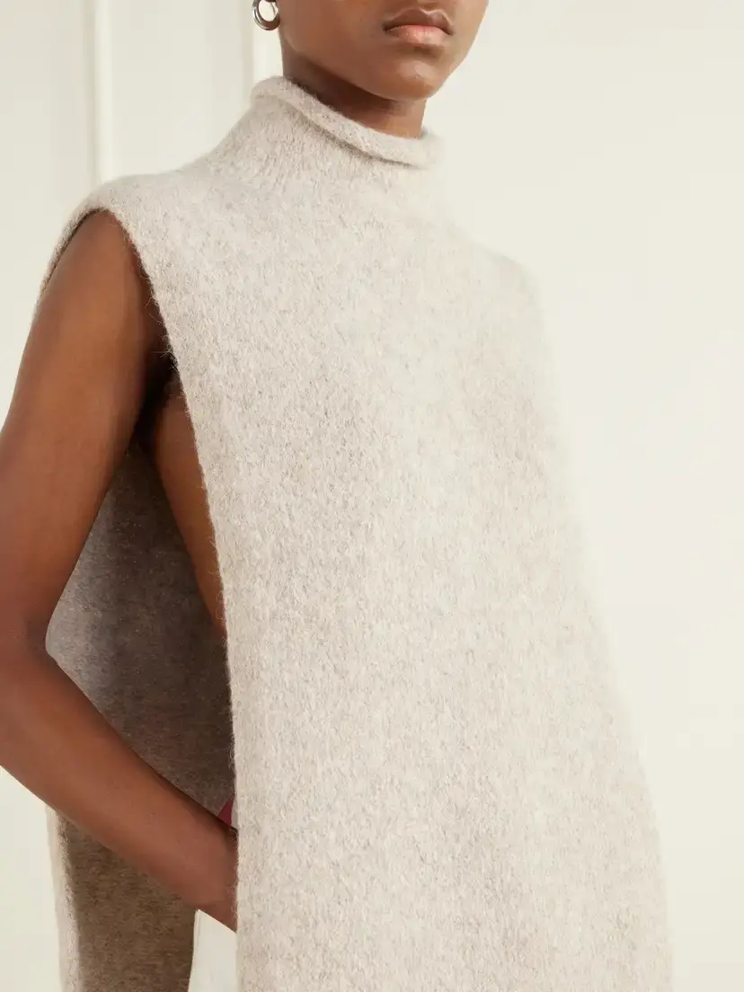 Lauren Manoogian Alpaca-blend Turtleneck Tank | Thumbnail 5