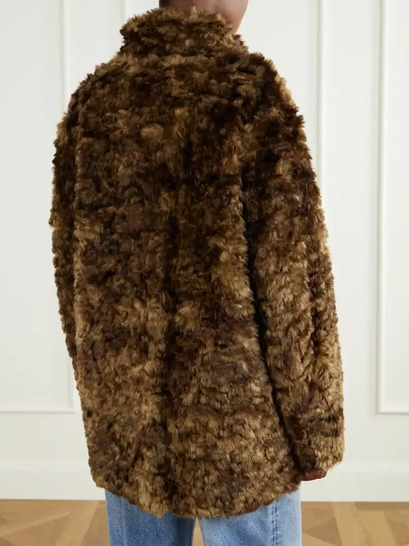 Marant Étoile Jya Double-breasted Plush Jacket | Thumbnail 4 Marant Étoile Jya Double-breasted Plush Jacket | Thumbnail 4