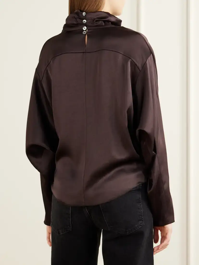 Citizens of Humanity Ilaria Satin Blouse | Thumbnail 4 Citizens of Humanity Ilaria Satin Blouse | Thumbnail 4