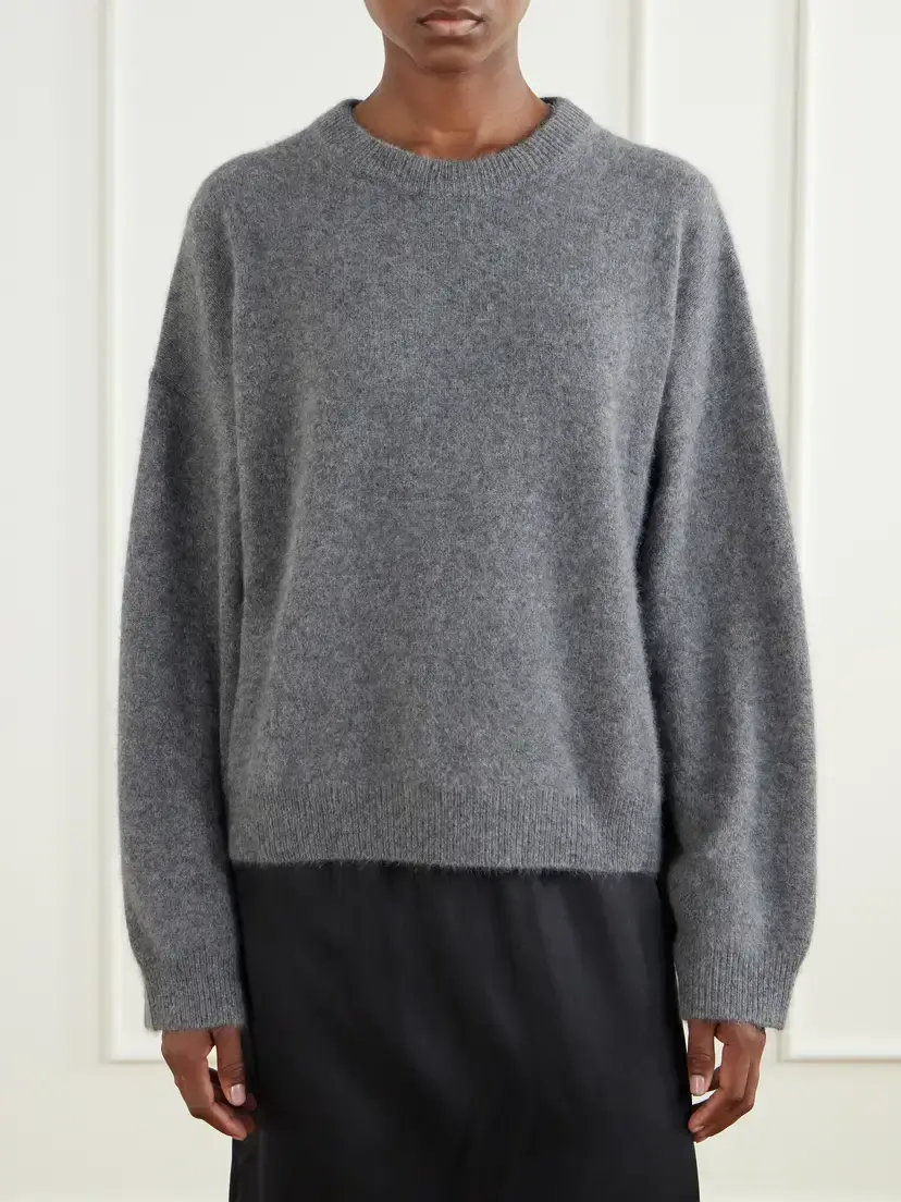Loulou de Saison Tristan Yak And Wool-blend Sweater | Thumbnail 3 Loulou de Saison Tristan Yak And Wool-blend Sweater | Thumbnail 3