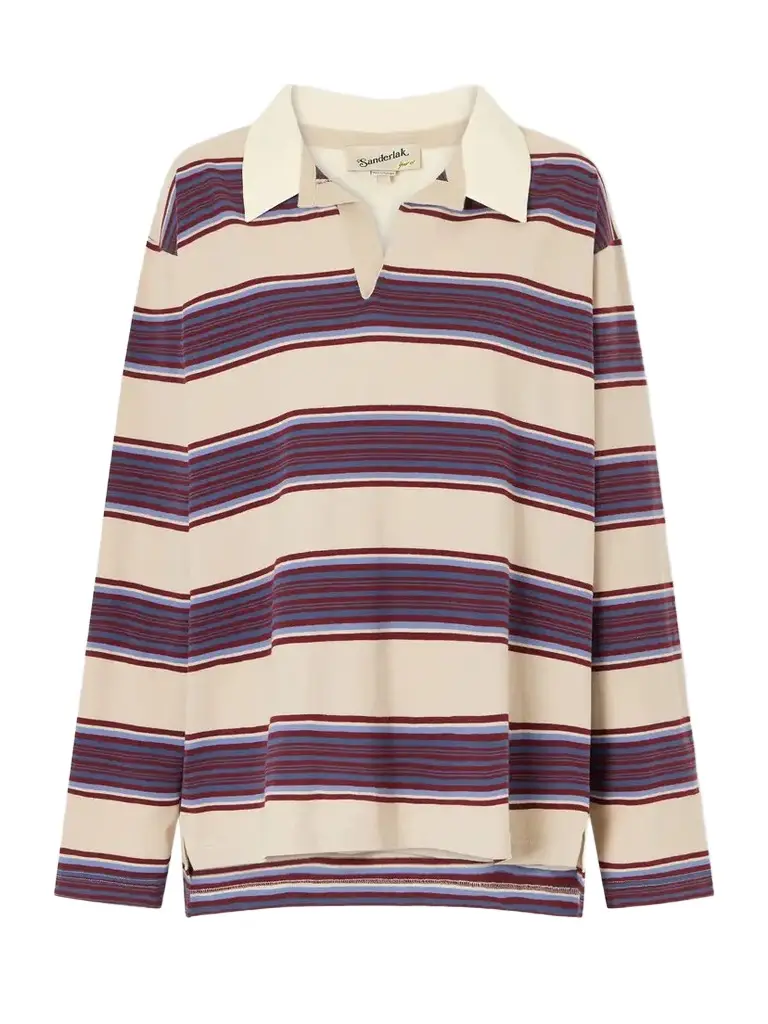 Striped Cotton-jersey Polo Shirt Striped Cotton-jersey Polo Shirt
