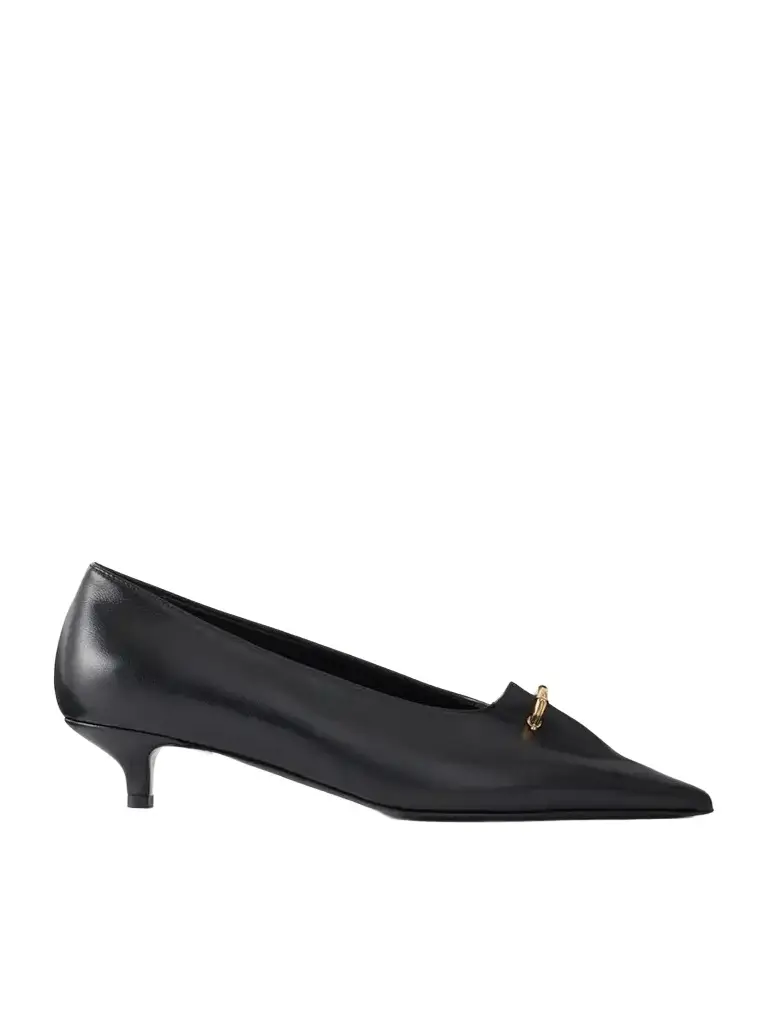 TOTEME 35 Embellished Leather Pumps