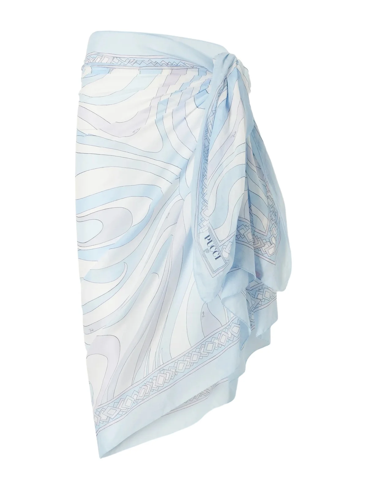 Printed Cotton-voile Pareo