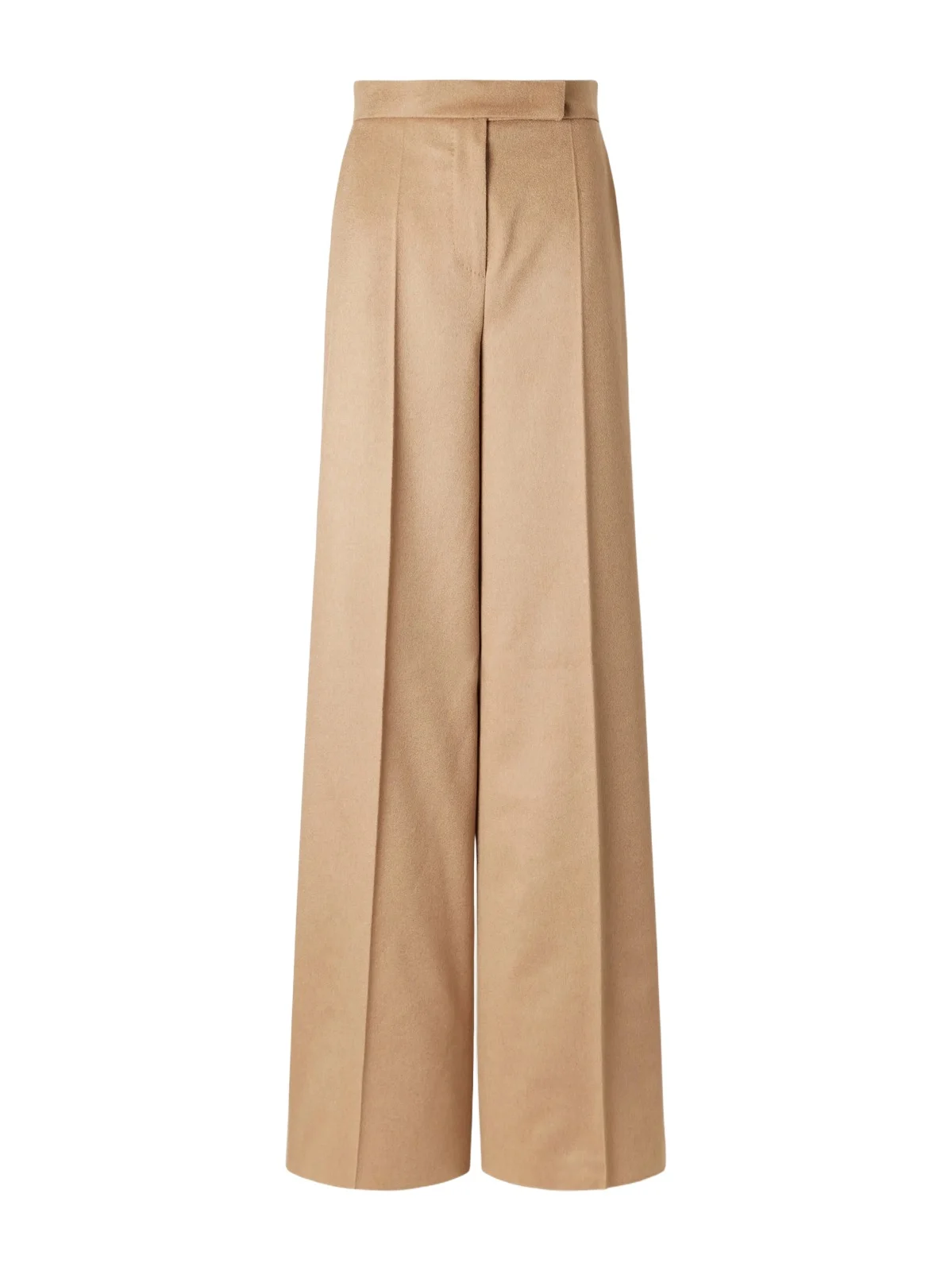 Camel Wool Wide-leg Pants Camel Wool Wide-leg Pants