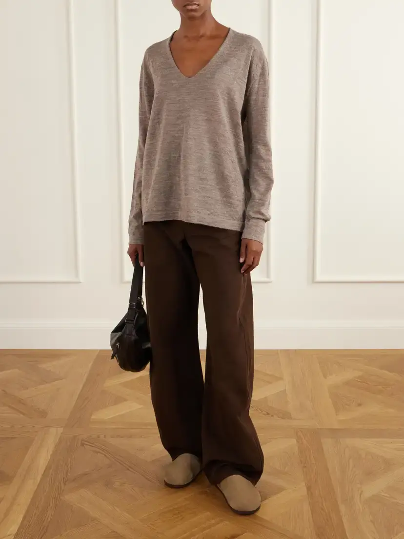 Lauren Manoogian Merino And Alpaca Wool-blend Sweater | Thumbnail 2