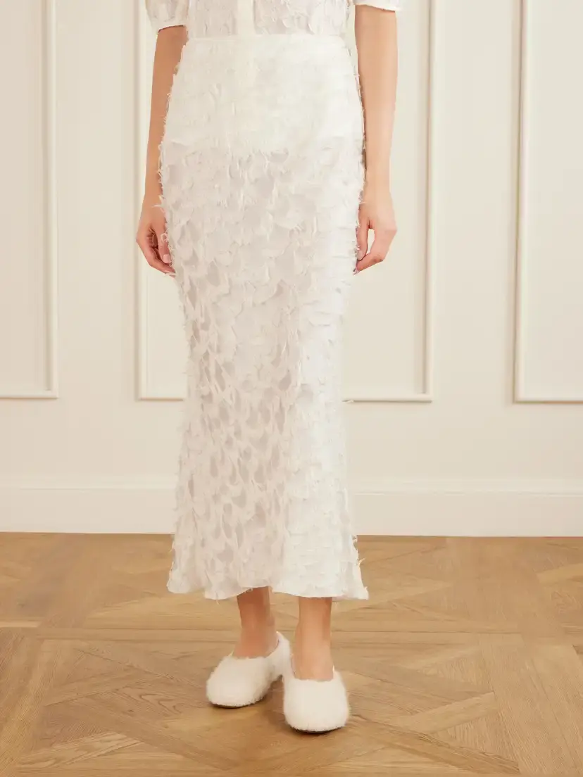 Gabriela Hearst Frei Fil Coupè Silk And Wool-blend Maxi Skirt | Thumbnail 3