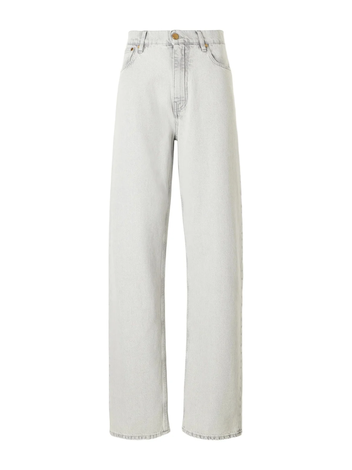 High-waist Wide-leg Jeans