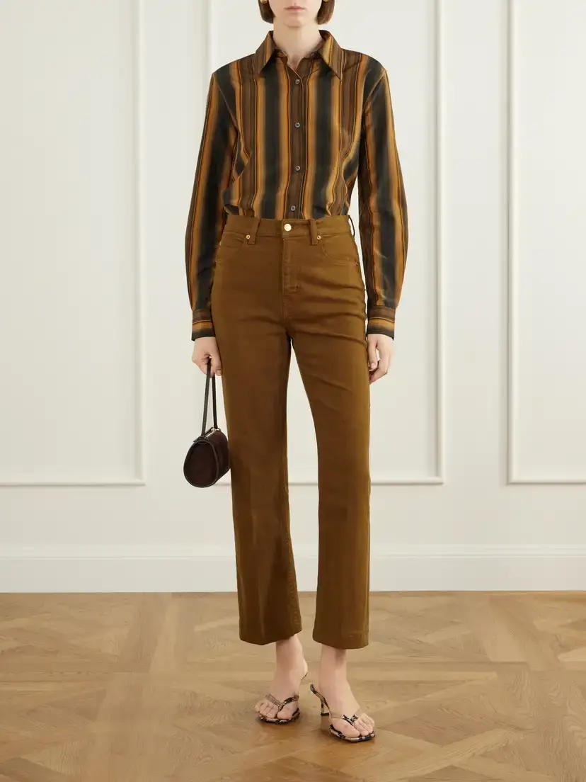Jamie Haller The Kenickie Blind Crease High-waist Straight-leg Jeans | Thumbnail 2 Jamie Haller The Kenickie Blind Crease High-waist Straight-leg Jeans | Thumbnail 2