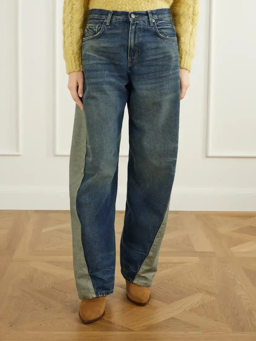 Haikure Clyde Double Vintage Blue Mid-rise Wide-leg Jeans | Thumbnail 3 Haikure Clyde Double Vintage Blue Mid-rise Wide-leg Jeans | Thumbnail 3