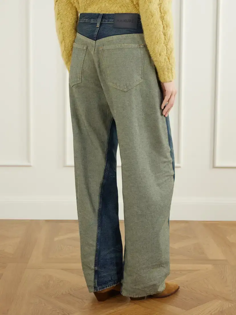 Haikure Clyde Double Vintage Blue Mid-rise Wide-leg Jeans | Thumbnail 4 Haikure Clyde Double Vintage Blue Mid-rise Wide-leg Jeans | Thumbnail 4