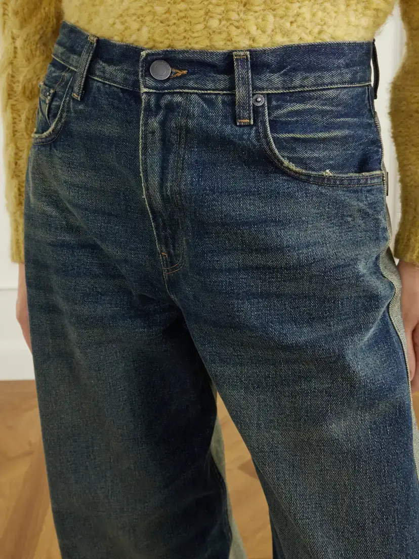Haikure Clyde Double Vintage Blue Mid-rise Wide-leg Jeans | Thumbnail 5 Haikure Clyde Double Vintage Blue Mid-rise Wide-leg Jeans | Thumbnail 5