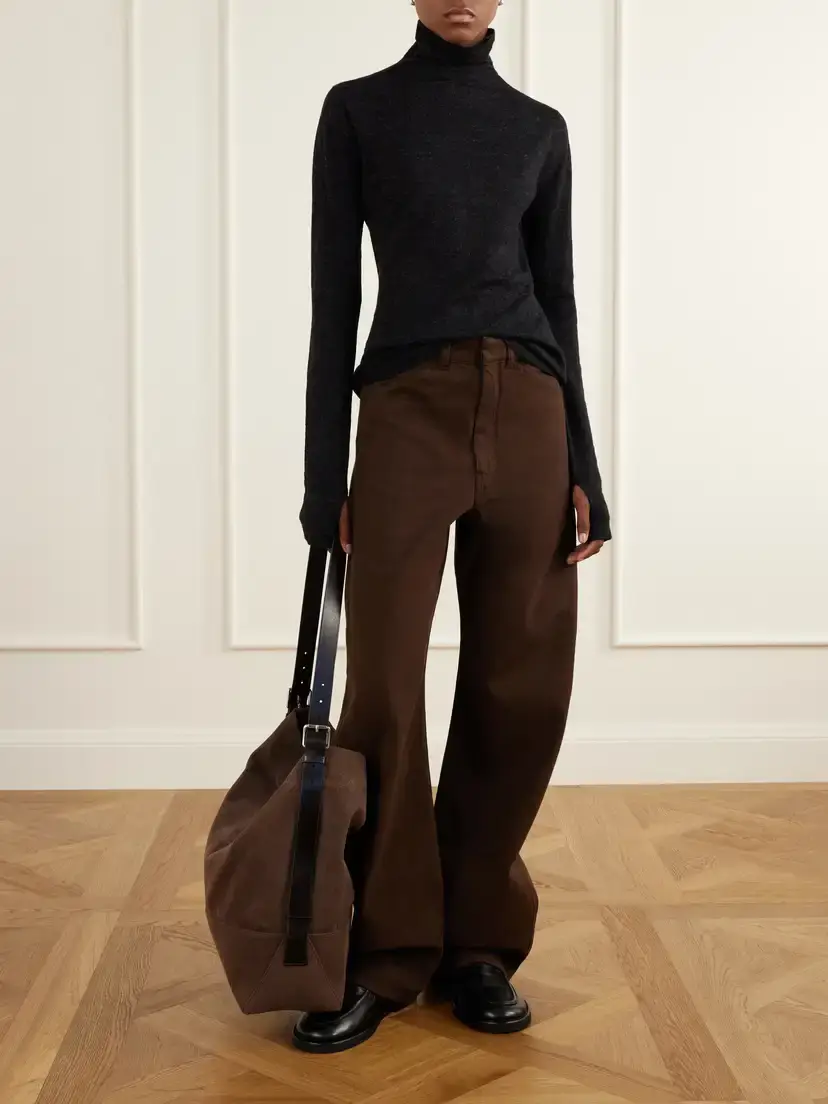 Lauren Manoogian Merino Wool And Alpaca-blend Turtleneck Sweater | Thumbnail 2