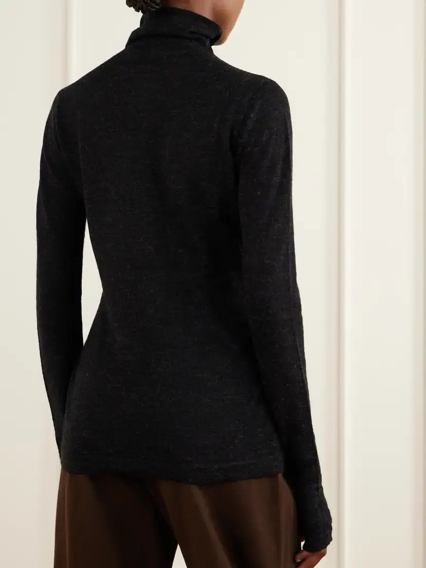 Lauren Manoogian Merino Wool And Alpaca-blend Turtleneck Sweater | Thumbnail 4