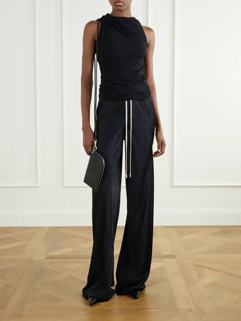 Rick Owens Leather Crossbody Wallet | Thumbnail 3 Rick Owens Leather Crossbody Wallet | Thumbnail 3