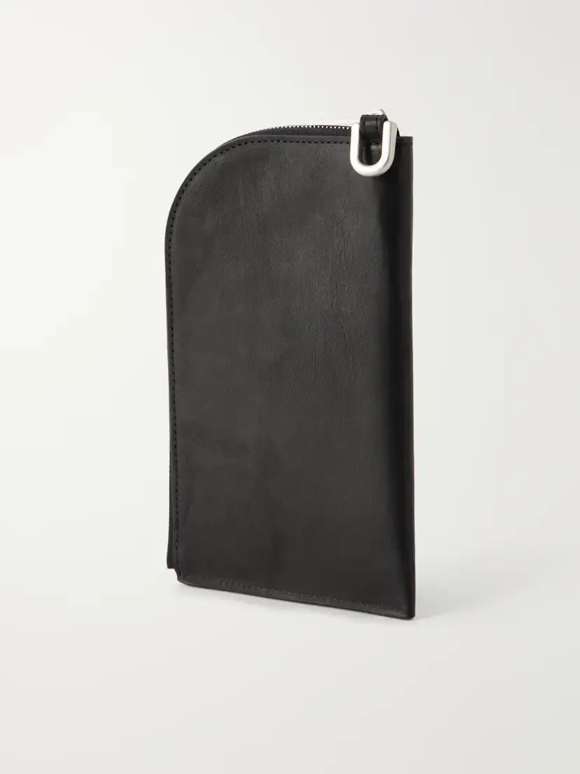 Rick Owens Leather Crossbody Wallet | Thumbnail 4 Rick Owens Leather Crossbody Wallet | Thumbnail 4
