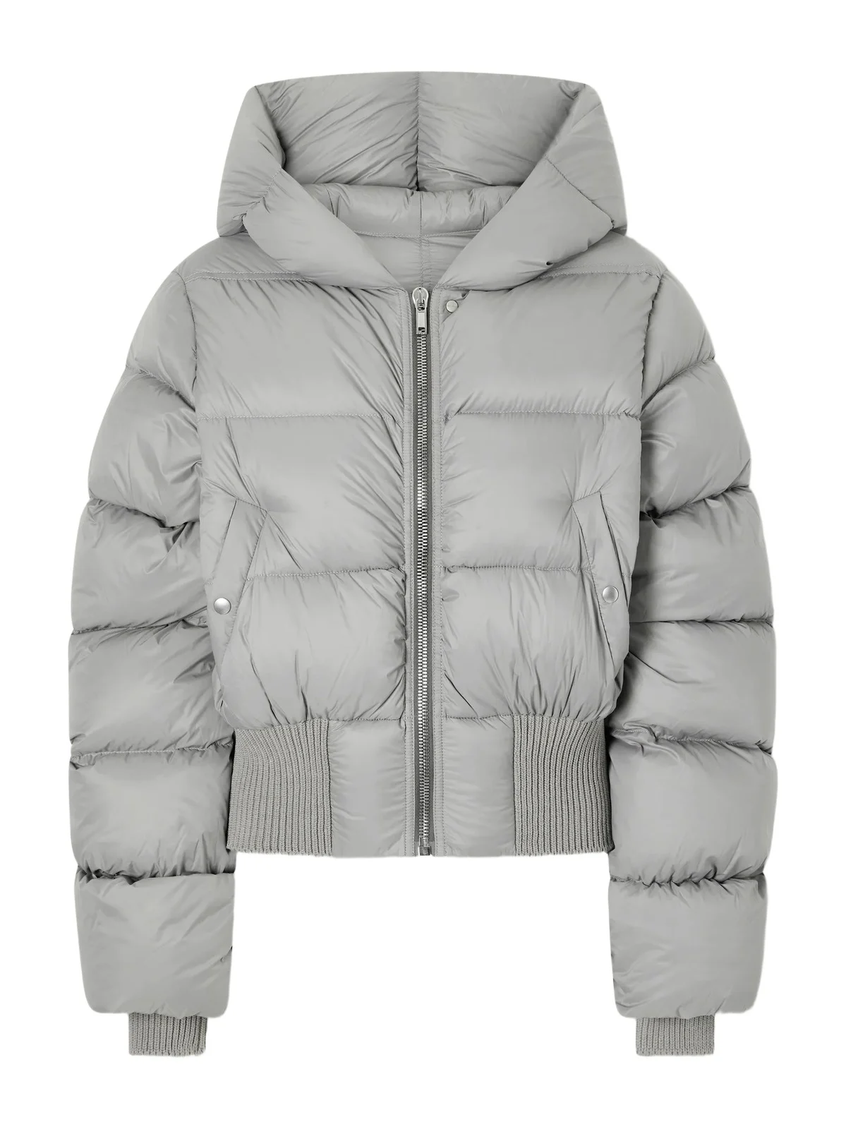 Cinched Hooded Cropped Shell Jacket Cinched Hooded Cropped Shell Jacket