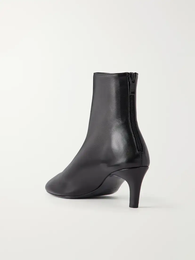 TOTEME 60 Leather Ankle Boots | Thumbnail 3