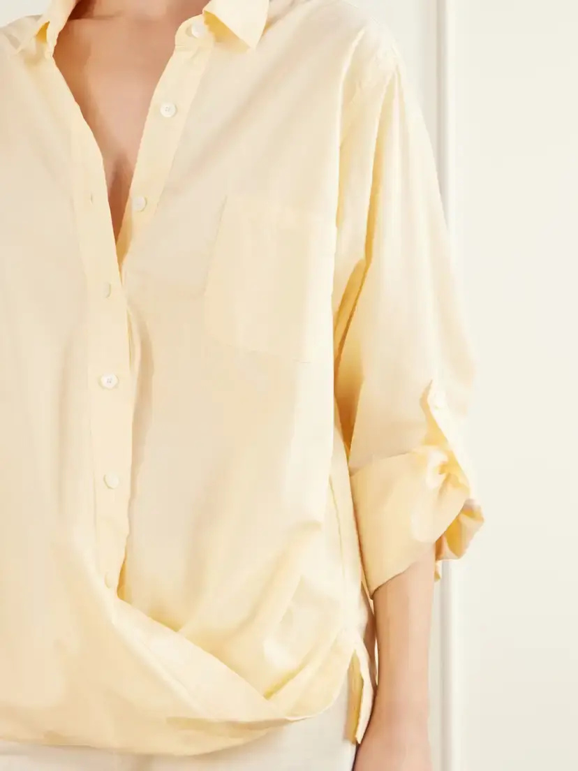 Sanderlak Asymmetric Twisted Cotton-voile Shirt | Thumbnail 5 Sanderlak Asymmetric Twisted Cotton-voile Shirt | Thumbnail 5