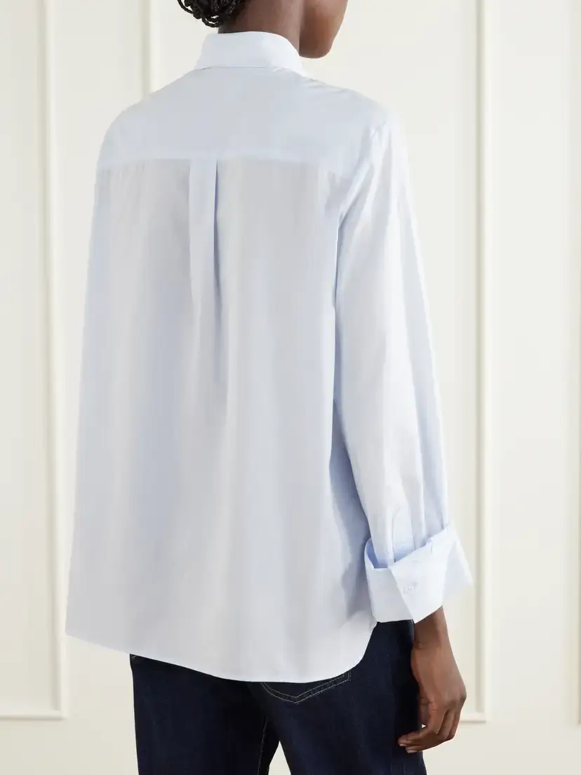 TWP Next Morning Cotton-poplin Shirt | Thumbnail 4 TWP Next Morning Cotton-poplin Shirt | Thumbnail 4