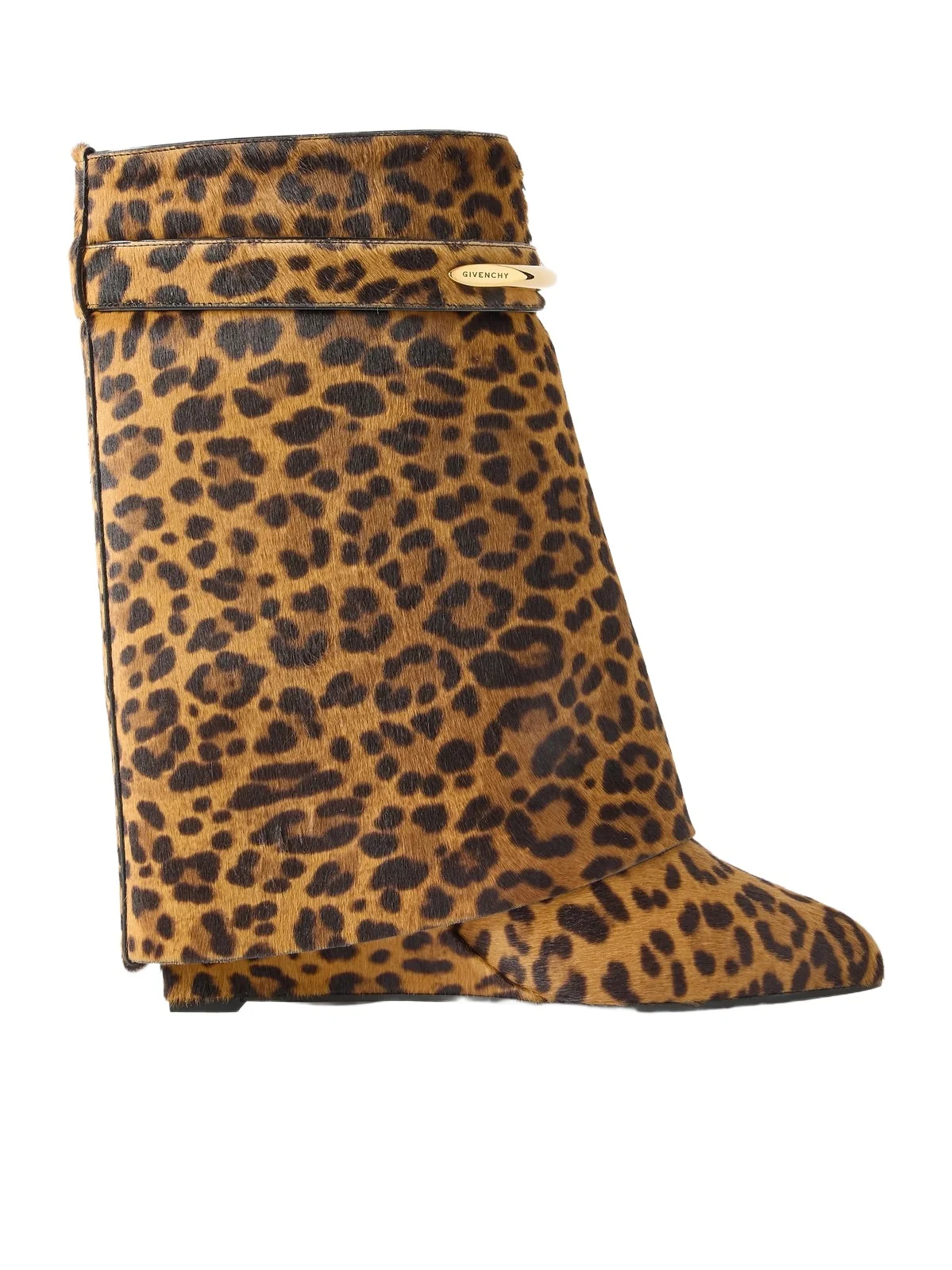 Shark Animal-print Calf Hair Ankle Boots Shark Animal-print Calf Hair Ankle Boots