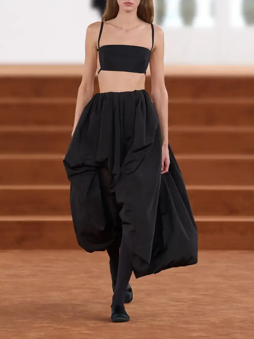 Jil Sander Cropped Wool And Silk-blend Top | Thumbnail 5 Jil Sander Cropped Wool And Silk-blend Top | Thumbnail 5