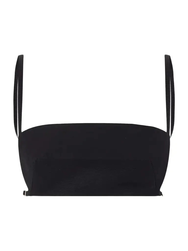 Jil Sander Cropped Wool And Silk-blend Top